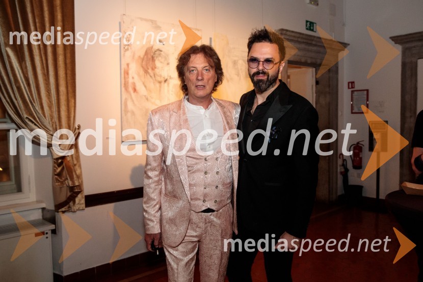  Tonči Huljić, skladatelj;  Petar Grašo, pevecMediterraneo Tonči Huljić in Petar Grašo, Festival Ljubljana 2022