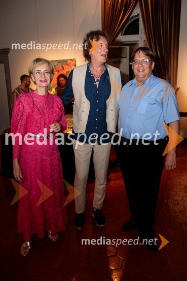  Metka  Premerl, slavistka;  Tonči Huljić, skladatelj;  Alan Premerl, turistični vodičMediterraneo Tonči Huljić in Petar Grašo, Festival Ljubljana 2022