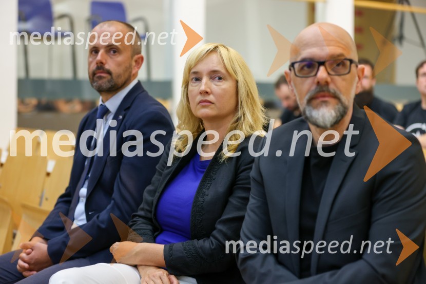 prof. dr. Miralem  Hadžiselimović, Prorektor za infrastrukturo Univerze v Mariboru;  ... ;  ... Izstrelitev satelita Trisat-R, Univerza v Mariboru