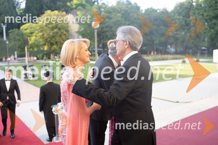  Nežika Cajzek, GIC gradnje;  Franci Križan, organizator Aninega plesaAnin ples 2022