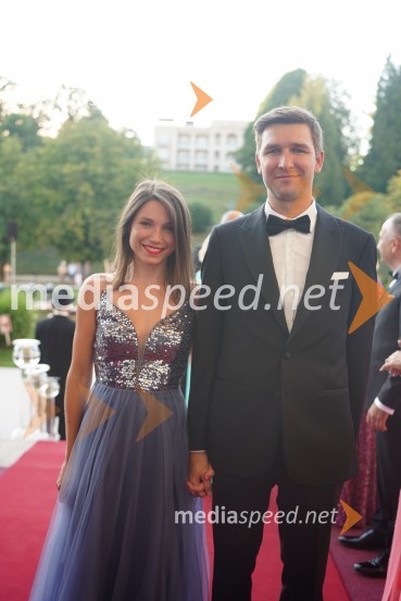 dr. med. Anja Lah;  Luka LahAnin ples 2022