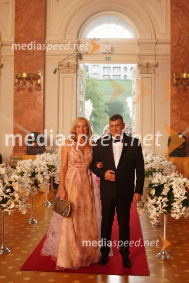  Irena Bijol;  Janez Bijol,  direktor podjetja Bijol d.o.o.Anin ples 2022