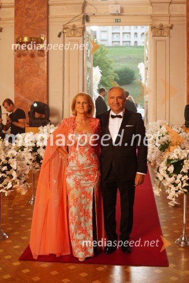  Nežika Cajzek, GIC gradnje;  Ivan Cajzek, direktor družbe GIC gradnjeAnin ples 2022