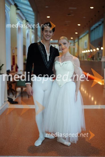  Kenta Yamamoto, baletnik;  Erica Pinzano , balerinaAnin ples 2022