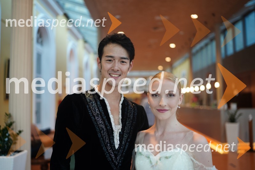  Kenta Yamamoto, baletnik;  Erica Pinzano , balerinaAnin ples 2022