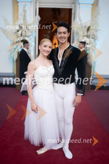  Erica Pinzano , balerina;  Kenta Yamamoto, baletnikAnin ples 2022