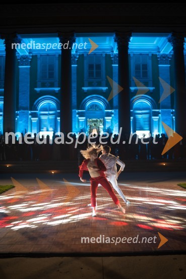  Petra Ravbar, plesalka;  Tian Čehić, plesalecAnin ples 2022