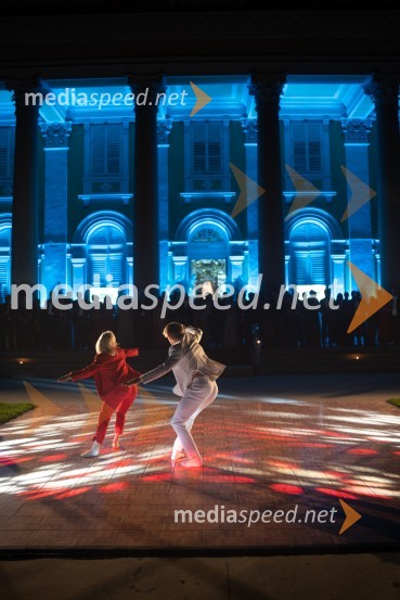  Petra Ravbar, plesalka;  Tian Čehić, plesalecAnin ples 2022