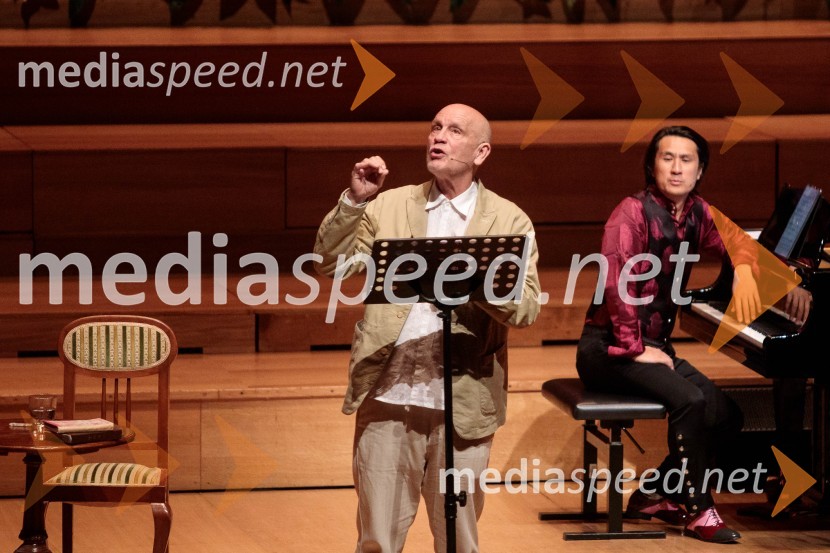  John Malkovich, igralec;  Hyung-ki Joo, pianistGlasbeni kritik John Malkovich, Festival Ljubljana 2022