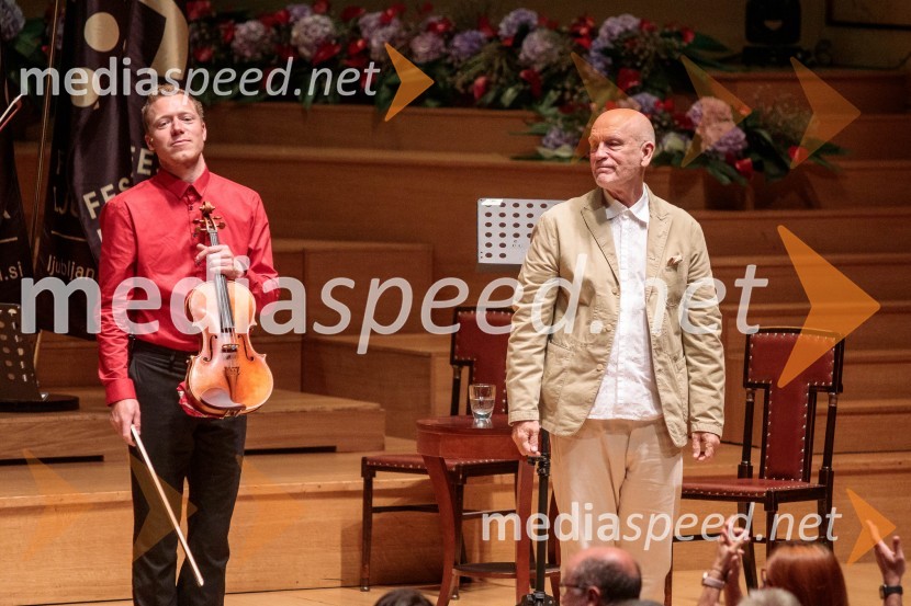  Max Baillie, glasbenik;  John Malkovich, igralecGlasbeni kritik John Malkovich, Festival Ljubljana 2022