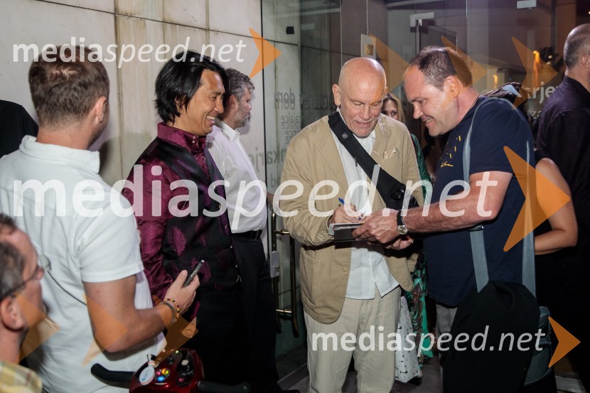  Hyung-ki Joo, pianist;  John Malkovich, igralec;  ... Glasbeni kritik John Malkovich, Festival Ljubljana 2022