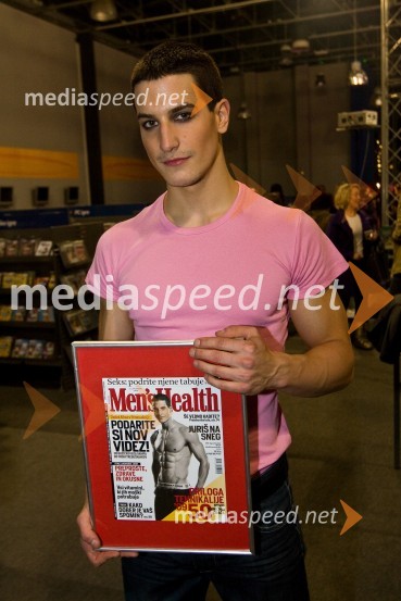 Luka Omerovič, kandidat za Men's healthov izbor modela za naslovko 2009Men's Healthov izbor modela za naslovnico 2009