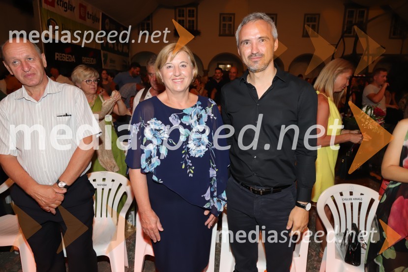 Pevski solisti z Big bandom RTV Slovenije na Festivalu Arsana