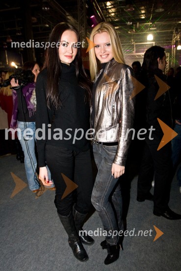Iryna Osypenko, manekenka in Nadiya Bychkova, plesalka in manekenkaMen's Healthov izbor modela za naslovnico 2009