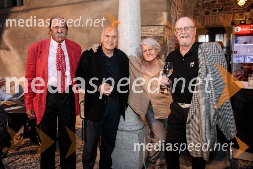  Marijan Zlobec, novinar, kritik;  ... ;  Mirsad Begić, kipar in risar;  Tomaž Domicelj, glasbenik100 let Astorja Piazzolle, MARKO HATLAK & FUNtango, Festival Ljubljana