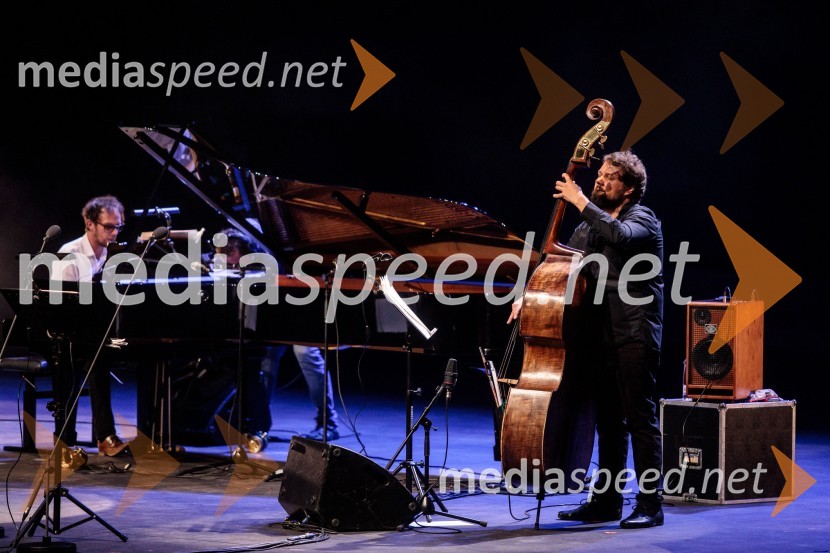  Marko Črnčec, pianist;  Luka Herman Gaiser, kontrabas100 let Astorja Piazzolle, MARKO HATLAK & FUNtango, Festival Ljubljana