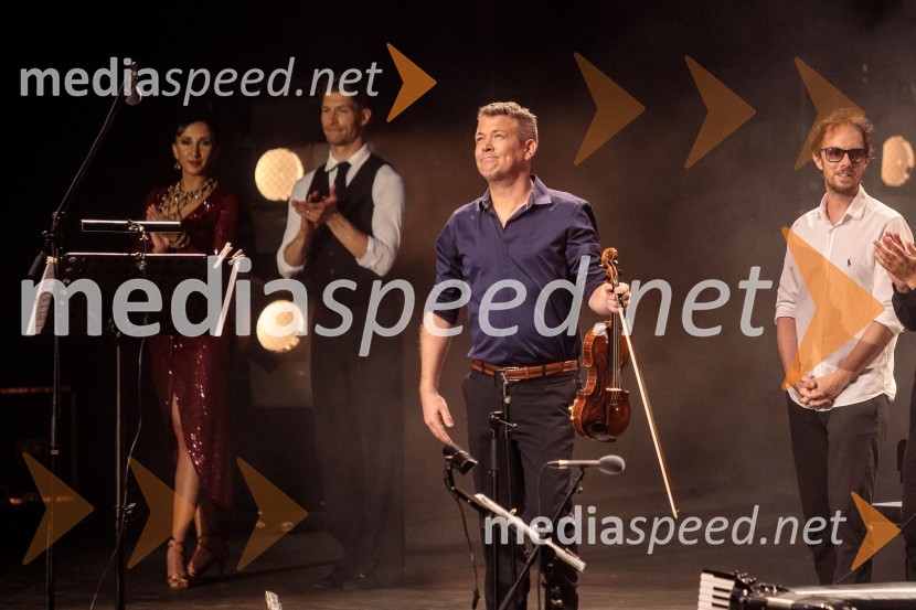  Benjamin Ziervogel, violinist100 let Astorja Piazzolle, MARKO HATLAK & FUNtango, Festival Ljubljana