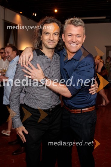  Marko Hatlak, glasbenik;  Benjamin Ziervogel, violinist100 let Astorja Piazzolle, MARKO HATLAK & FUNtango, Festival Ljubljana