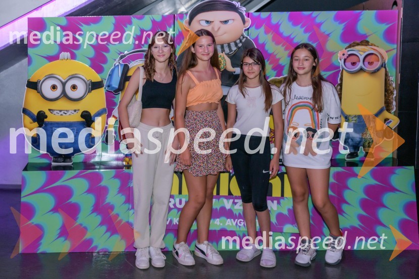 Premiera animirane risanke MINIONI: GRUJEV VZPON, Maribox