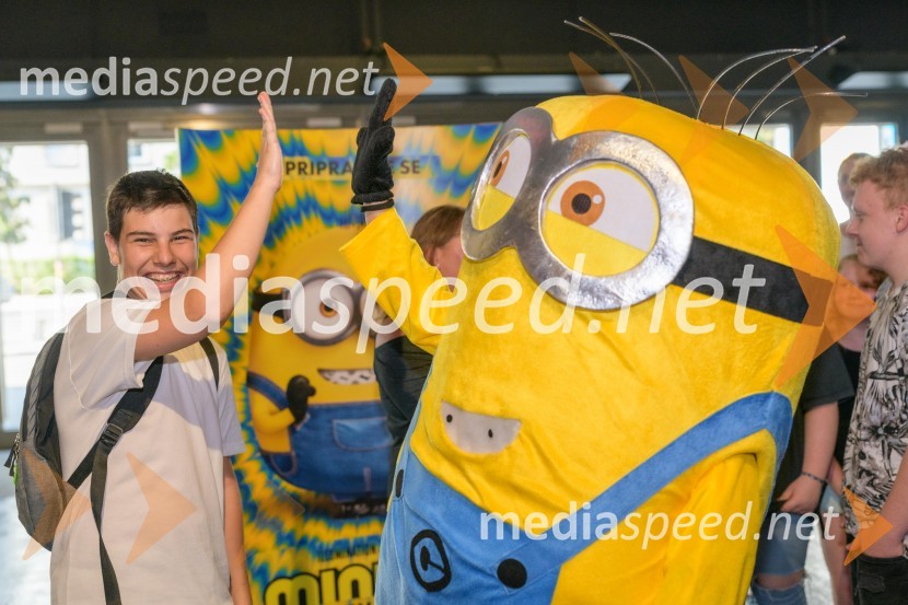 Premiera animirane risanke MINIONI: GRUJEV VZPON, Maribox