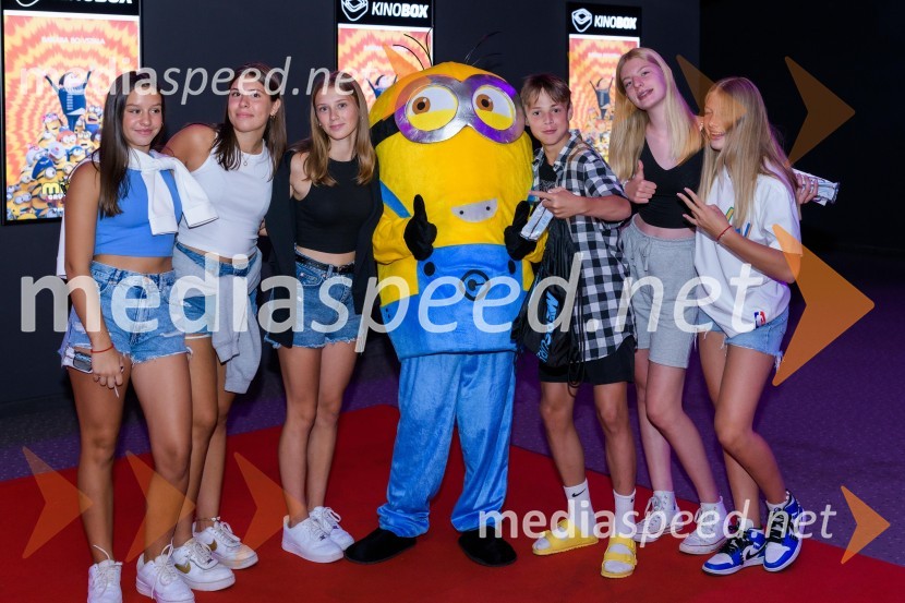 Premiera animirane risanke MINIONI: GRUJEV VZPON, Maribox