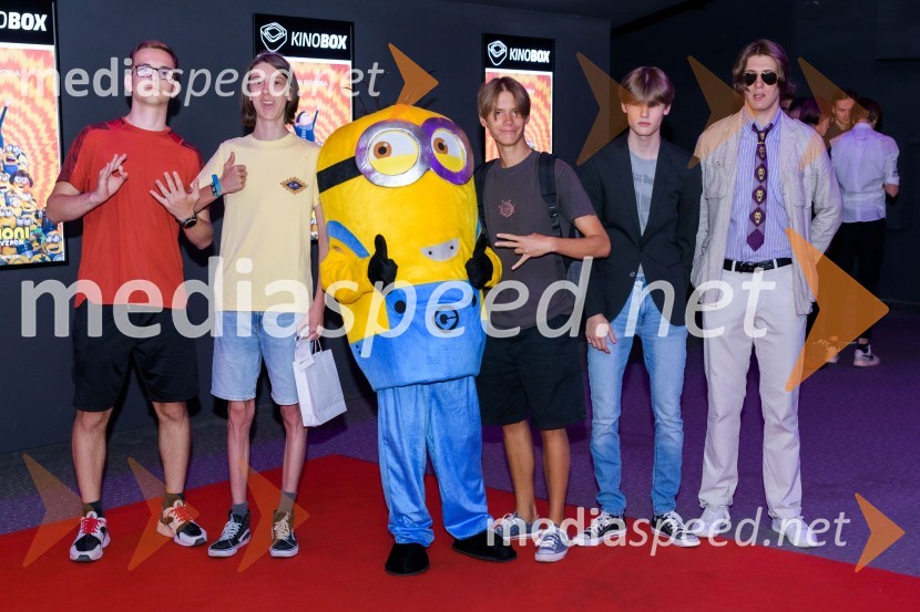 Premiera animirane risanke MINIONI: GRUJEV VZPON, Maribox