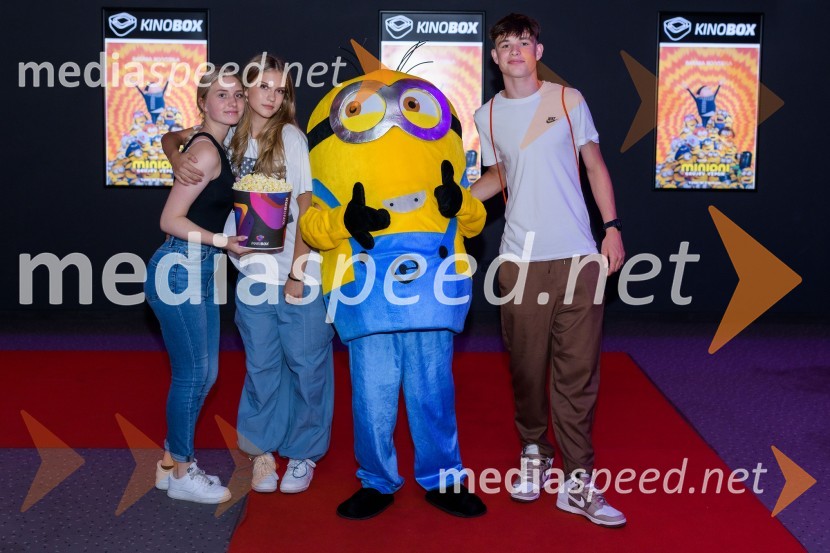 Premiera animirane risanke MINIONI: GRUJEV VZPON, Maribox