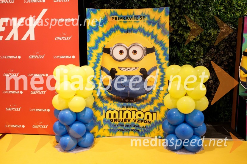 Mala rumena bitja s hlačami na naramnice napolnila Cineplexx