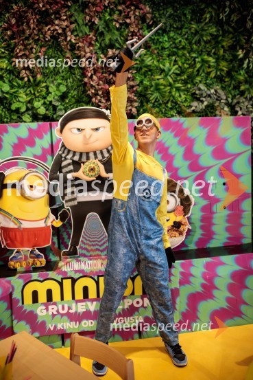 Mala rumena bitja s hlačami na naramnice napolnila Cineplexx