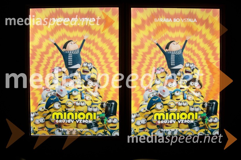 Mala rumena bitja s hlačami na naramnice napolnila Cineplexx