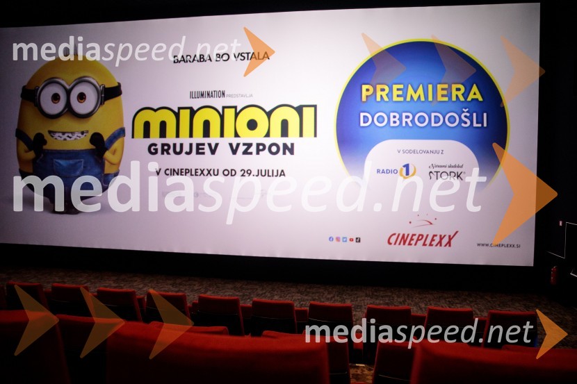 Mala rumena bitja s hlačami na naramnice napolnila Cineplexx