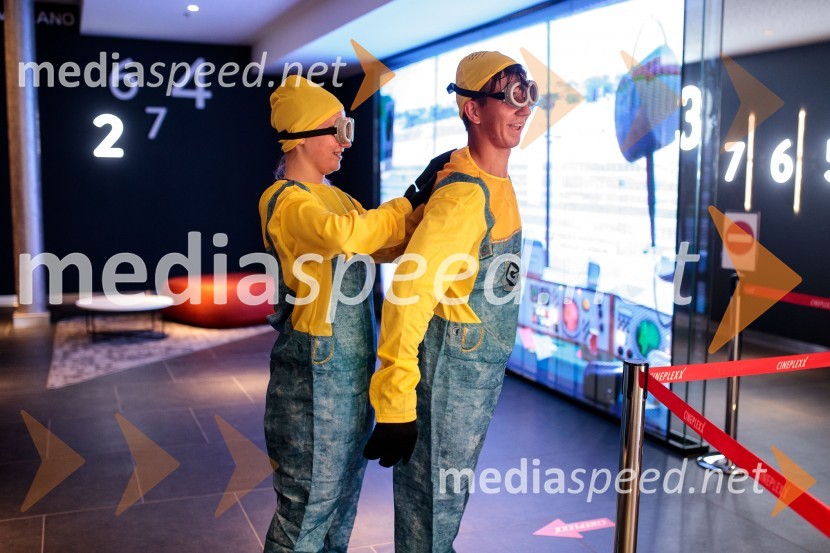 Mala rumena bitja s hlačami na naramnice napolnila Cineplexx