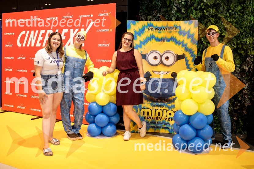 Mala rumena bitja s hlačami na naramnice napolnila Cineplexx