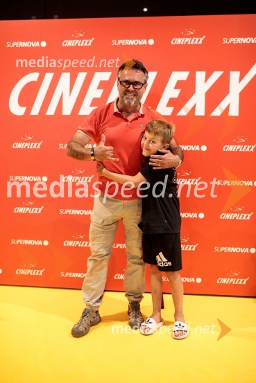  Jernej Kuntner, igralec;  ... Mala rumena bitja s hlačami na naramnice napolnila Cineplexx