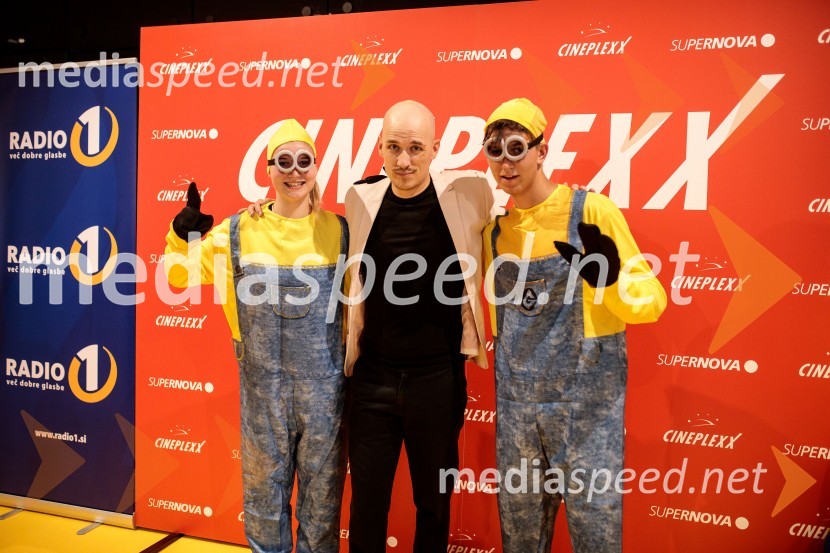  ... ;  Matevž Mueller, sinhronizator;  ... Mala rumena bitja s hlačami na naramnice napolnila Cineplexx