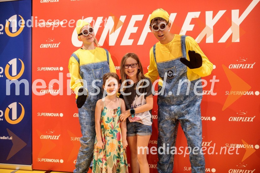 Mala rumena bitja s hlačami na naramnice napolnila Cineplexx