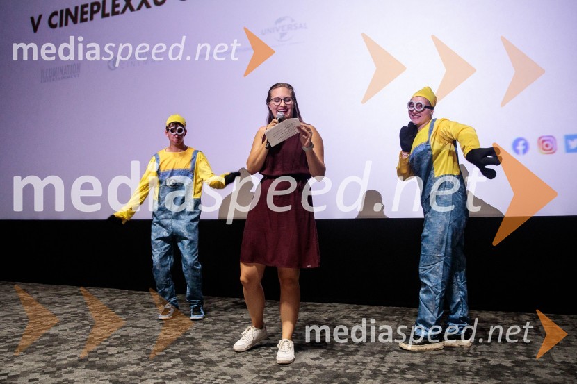 Mala rumena bitja s hlačami na naramnice napolnila Cineplexx