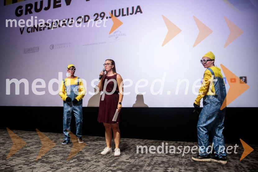 Mala rumena bitja s hlačami na naramnice napolnila Cineplexx