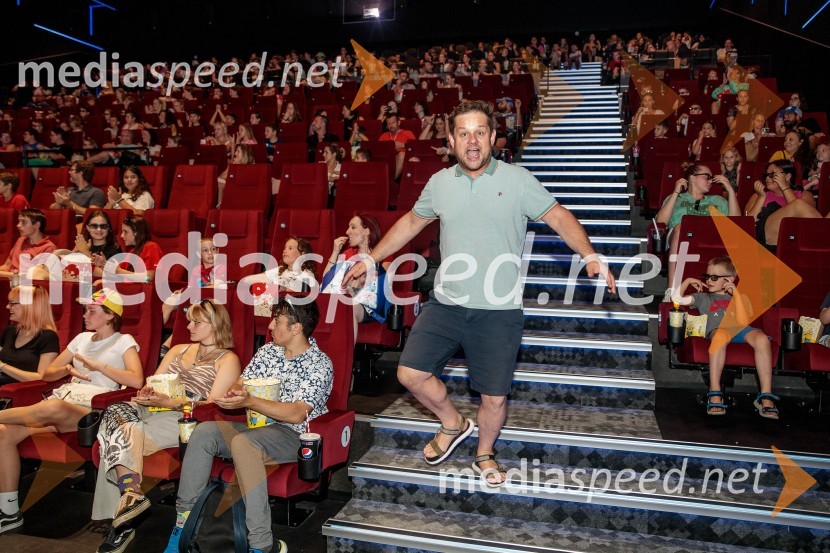  Primož Forte, igralecMala rumena bitja s hlačami na naramnice napolnila Cineplexx