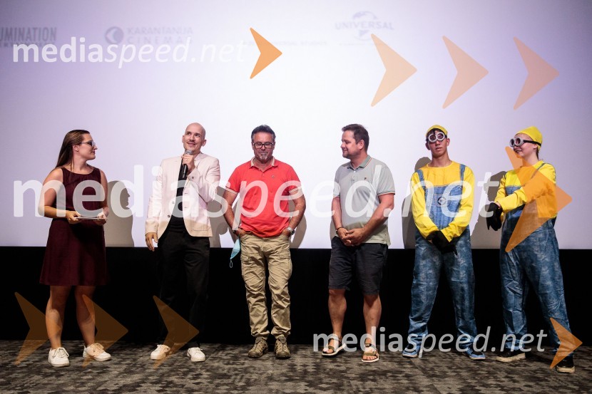 Mala rumena bitja s hlačami na naramnice napolnila Cineplexx