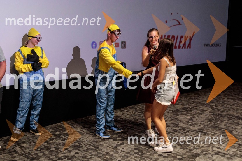 Mala rumena bitja s hlačami na naramnice napolnila Cineplexx