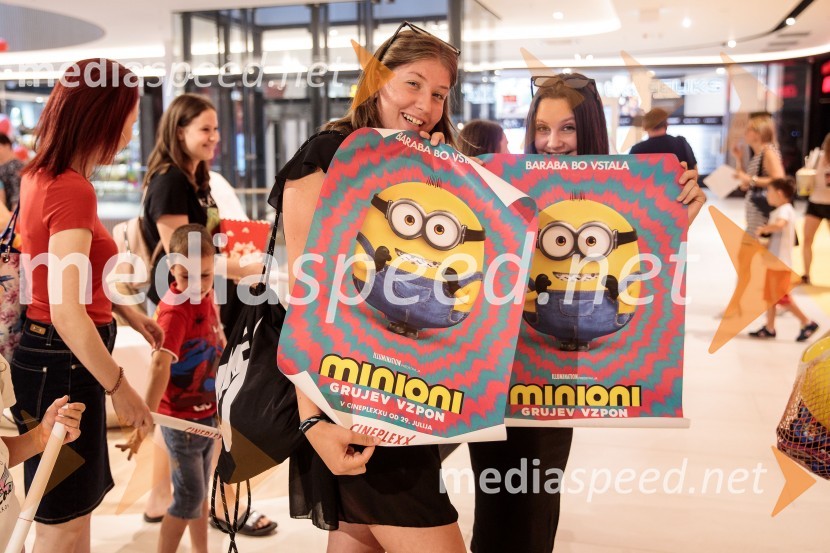Mala rumena bitja s hlačami na naramnice napolnila Cineplexx