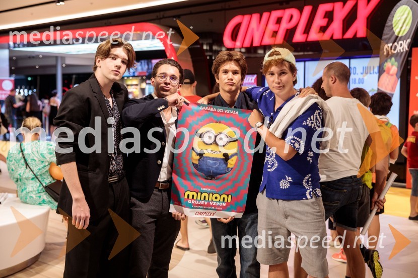 Mala rumena bitja s hlačami na naramnice napolnila Cineplexx