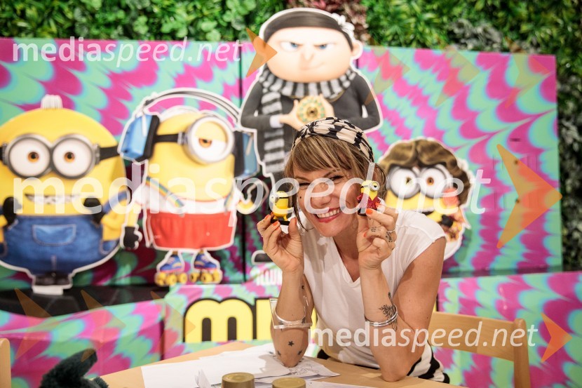  Ana Raščan, voditeljica in novinarkaMala rumena bitja s hlačami na naramnice napolnila Cineplexx