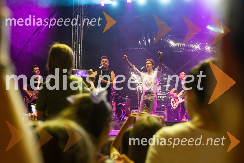  Rok Piletič, BQL;  Anej Piletič, BQLKranfest 2022, petkovo dogajanje