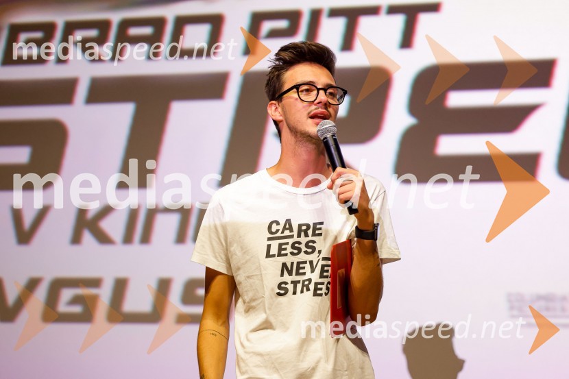  Lovro Janez Prešiček, igralecHiter kot strel, premiera Cineplexx Ljubljana Rudnik