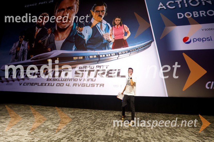  Lovro Janez Prešiček, igralecHiter kot strel, premiera Cineplexx Ljubljana Rudnik