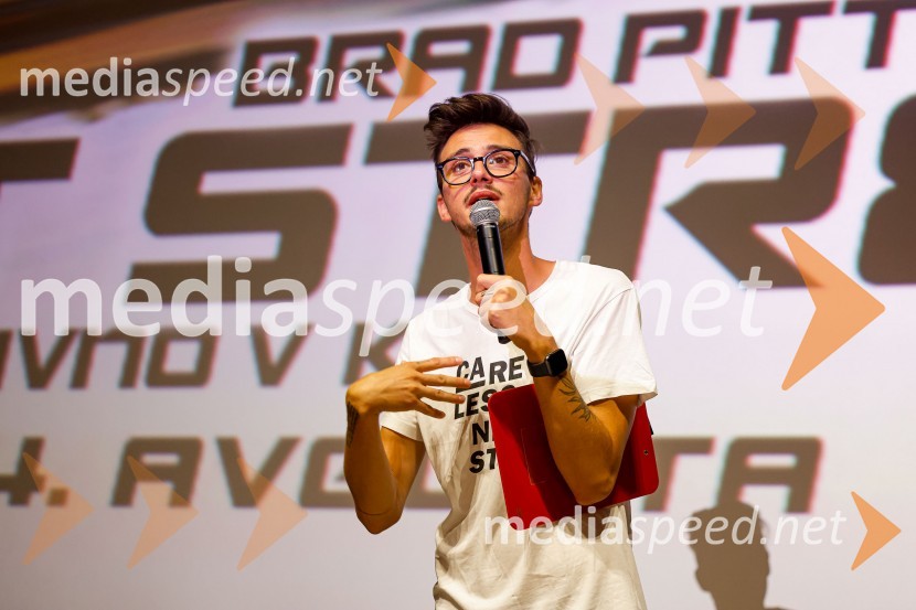  Lovro Janez Prešiček, igralecHiter kot strel, premiera Cineplexx Ljubljana Rudnik