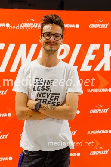  Lovro Janez Prešiček, igralecHiter kot strel, premiera Cineplexx Ljubljana Rudnik