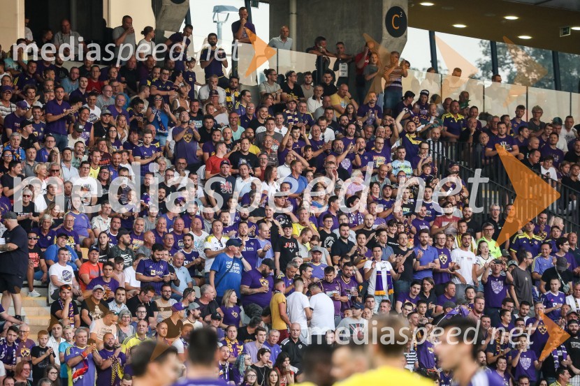 Nogometna tekma NK Maribor - HJK Helsinki